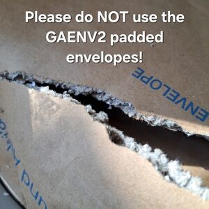 Please Do NOT Use The GAENV2 Envelopes!!!
